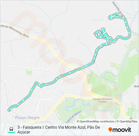 209 FAISQUEIRA/CENTRO Bus Line Map