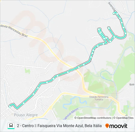 209 FAISQUEIRA/CENTRO Bus Line Map