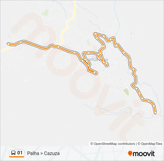 01 Bus Line Map