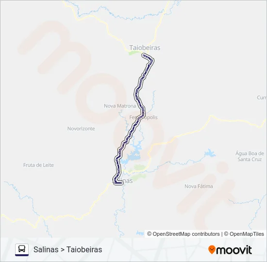 TRANSNORTE 3912.5 Bus Line Map