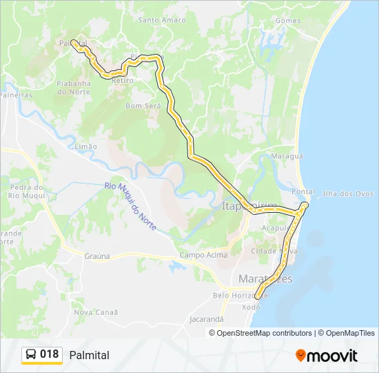 018 Bus Line Map