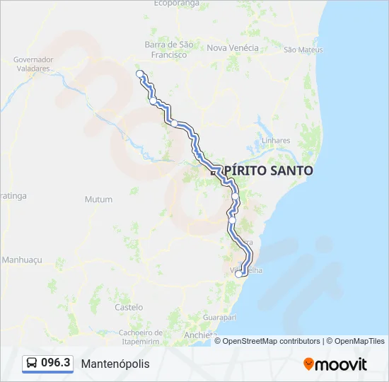096.3 Bus Line Map