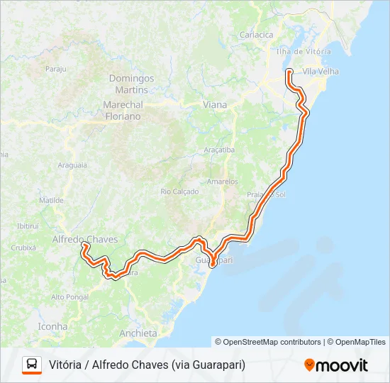 033 Bus Line Map