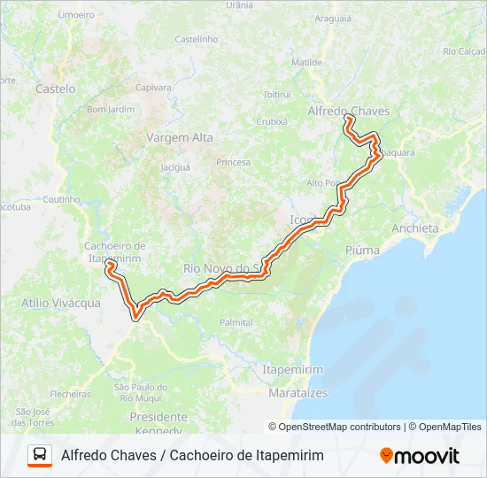 035 Bus Line Map