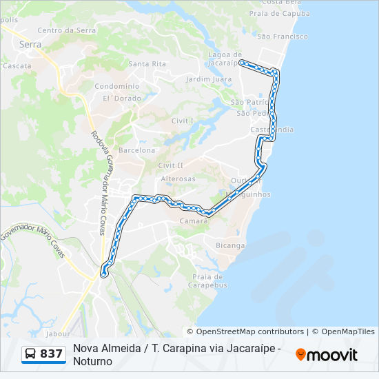 837-route-schedules-stops-maps-jacara-pe-updated