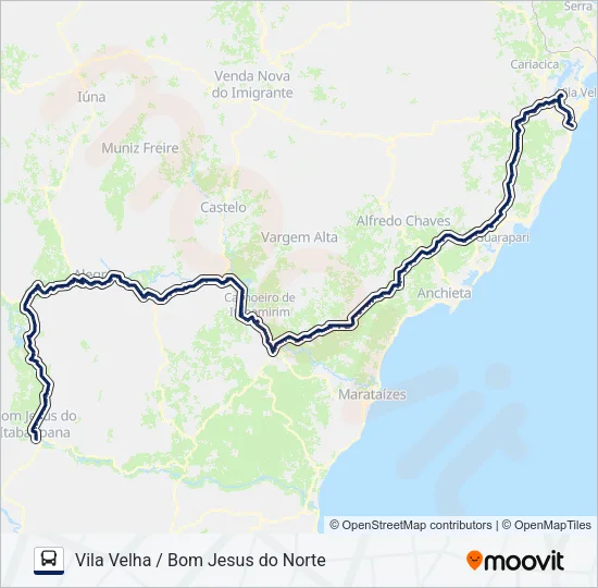 093/0/1000 Bus Line Map