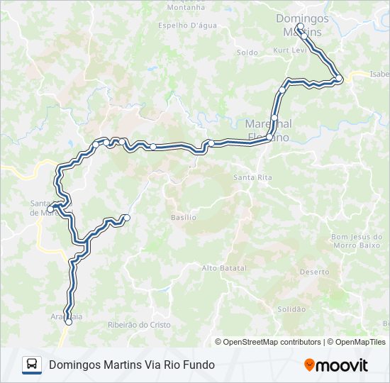 360/0/1000 bus Line Map