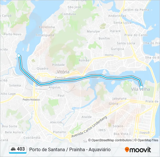 403 Ferry Line Map