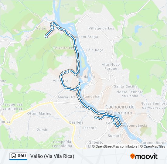 060 bus Line Map