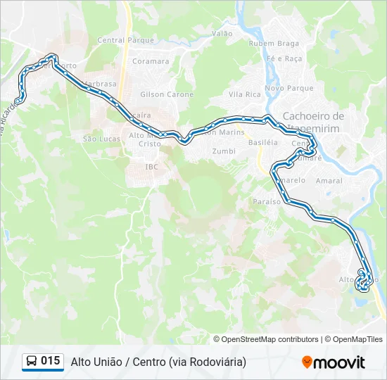 015 Bus Line Map