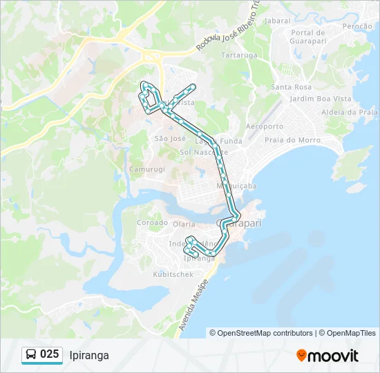 025 Bus Line Map