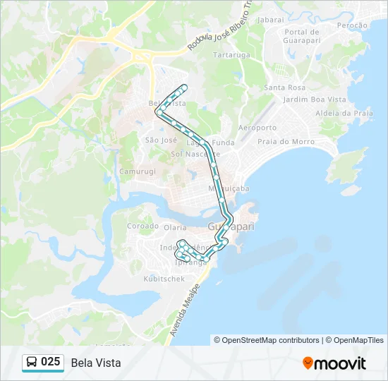 025 Bus Line Map