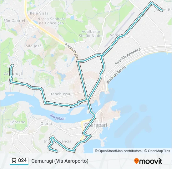 024 Bus Line Map