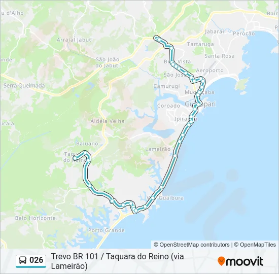 026 Bus Line Map