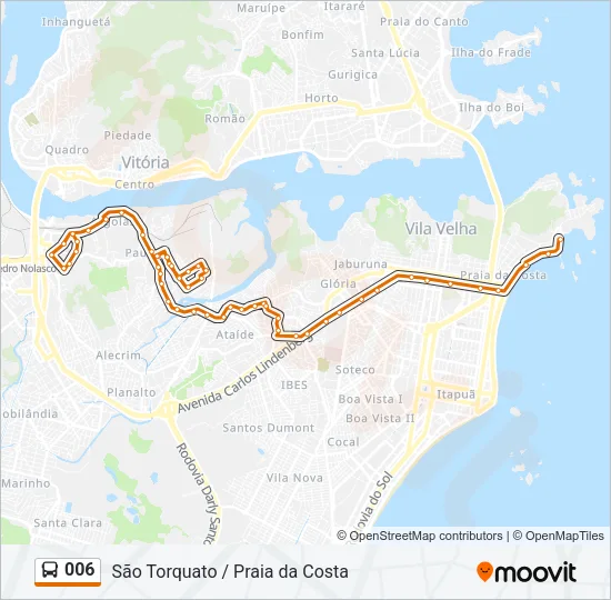 006 Bus Line Map