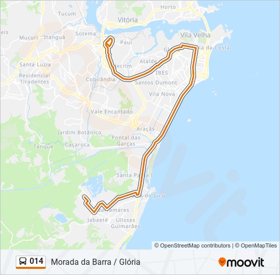 014 bus Line Map
