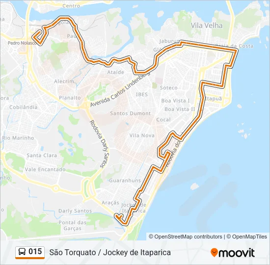 015 Bus Line Map
