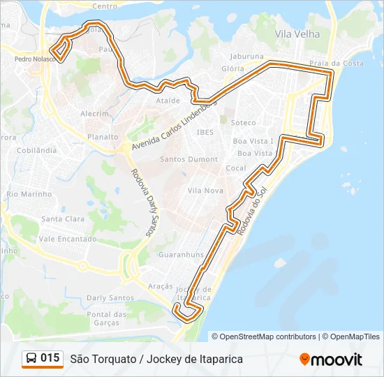 015 Bus Line Map