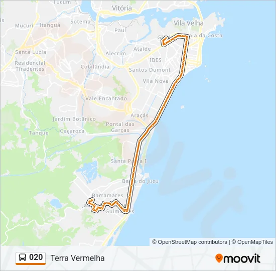 020 Bus Line Map