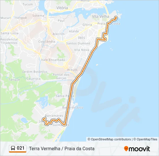021 Bus Line Map