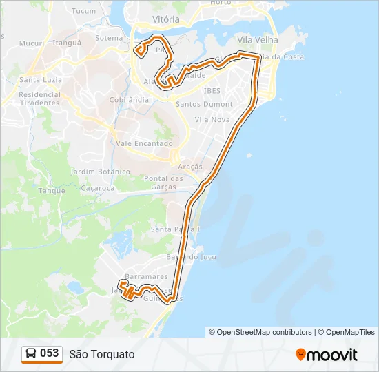 053 Bus Line Map