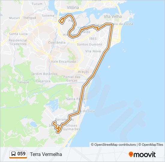 059 bus Line Map