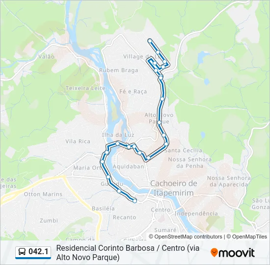 042.1 Bus Line Map