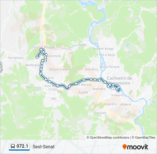 072.1 Bus Line Map
