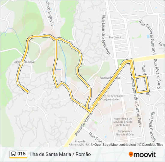 015 Bus Line Map