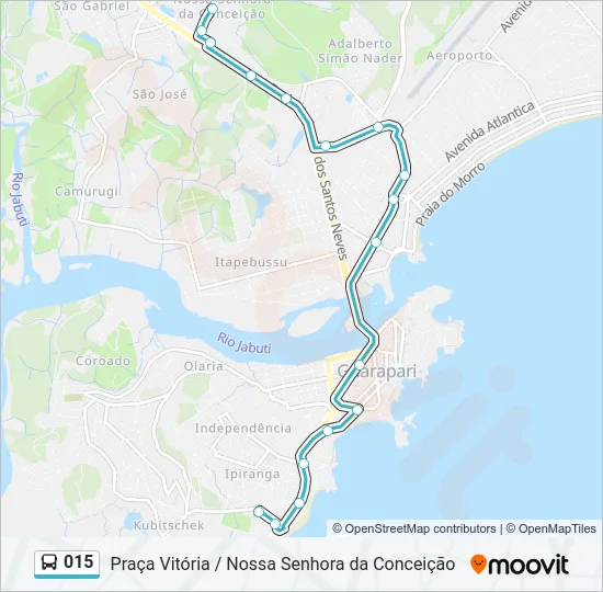 015 Bus Line Map