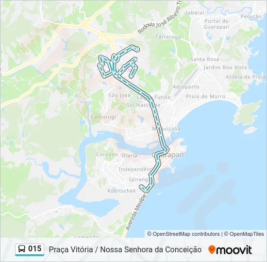 015 Bus Line Map