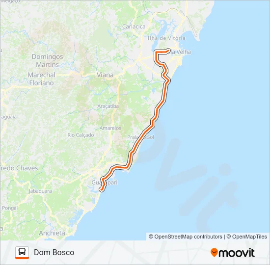 256 Bus Line Map
