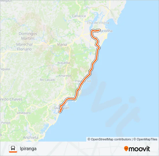 256 Bus Line Map