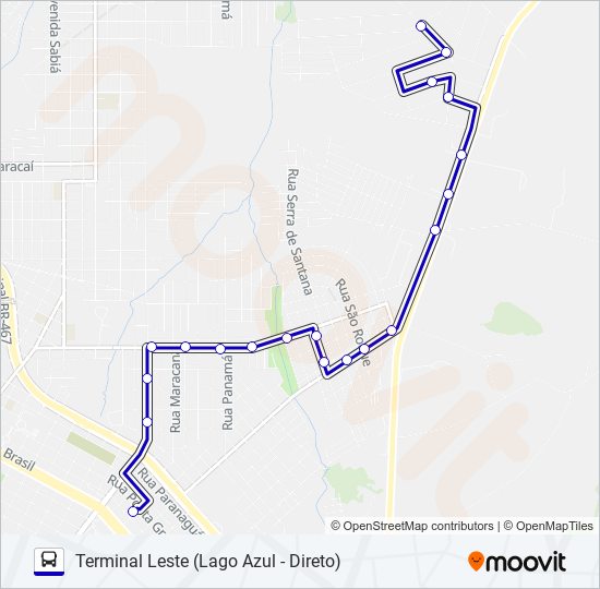 060 MORUMBI bus Line Map