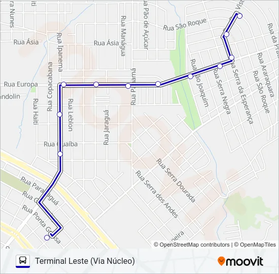 060 MORUMBI Bus Line Map