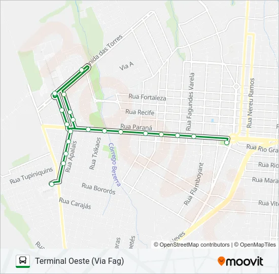 175 PAULO GODÓI Bus Line Map