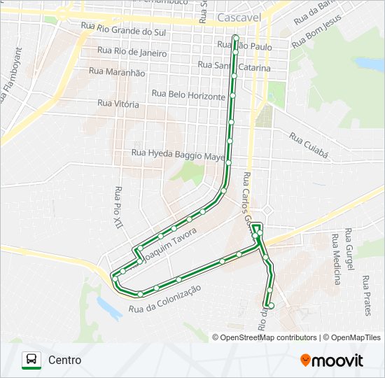 Mapa da linha 237 PARQUE SÃO PAULO de ônibus