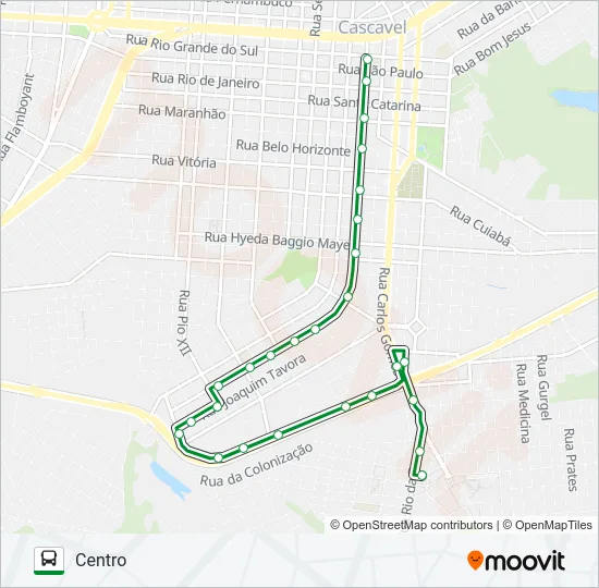 237 PARQUE SÃO PAULO Bus Line Map