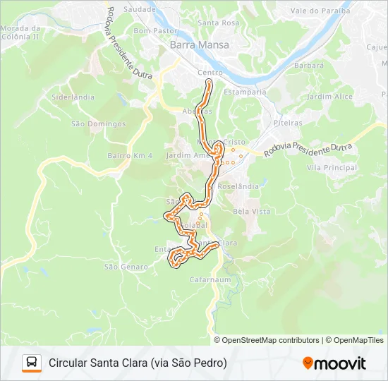 BM010-02 Bus Line Map