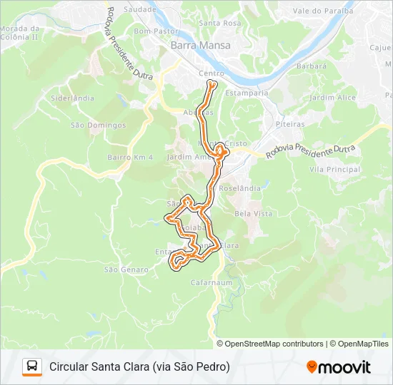BM010-02 Bus Line Map