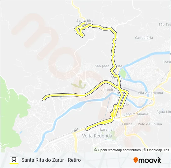 310 Bus Line Map