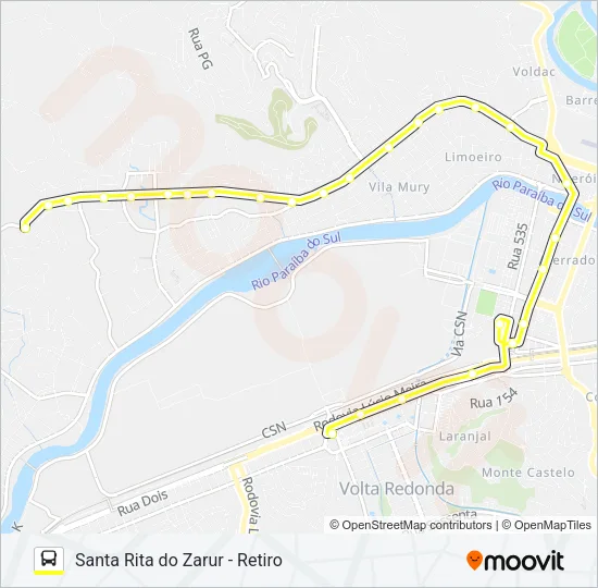310 Bus Line Map