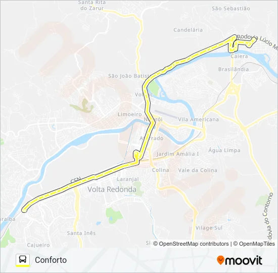 320 Bus Line Map