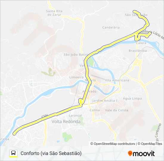 320 Bus Line Map