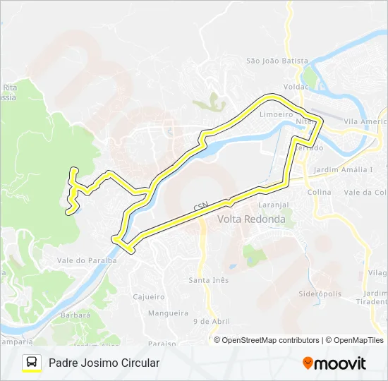 510 Bus Line Map