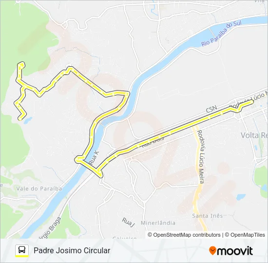 510 Bus Line Map