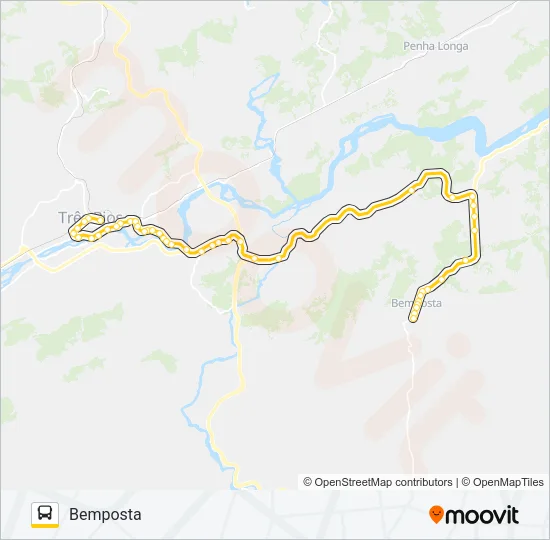 001 Bus Line Map