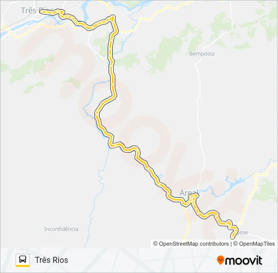 MP73 Bus Line Map