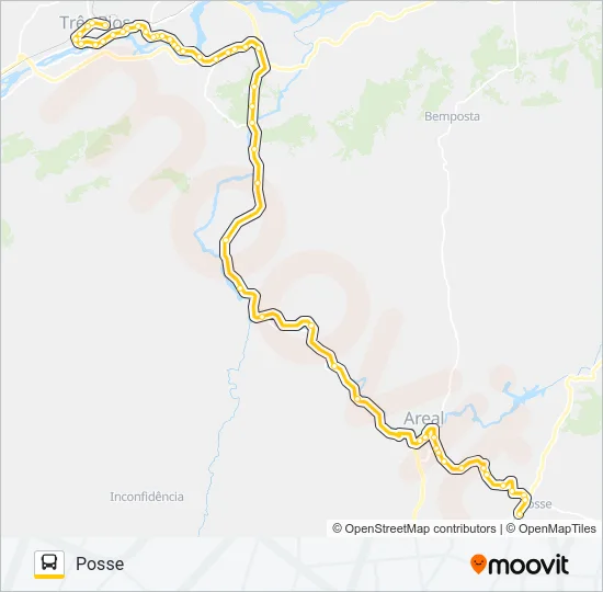 MP73 Bus Line Map