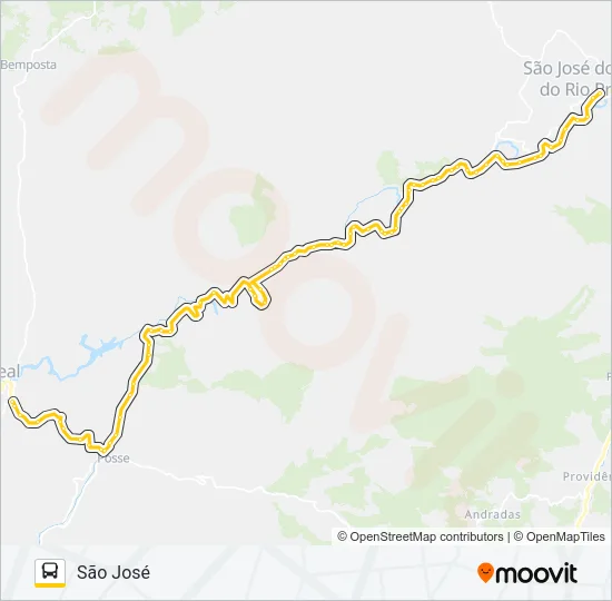 MP90 Bus Line Map